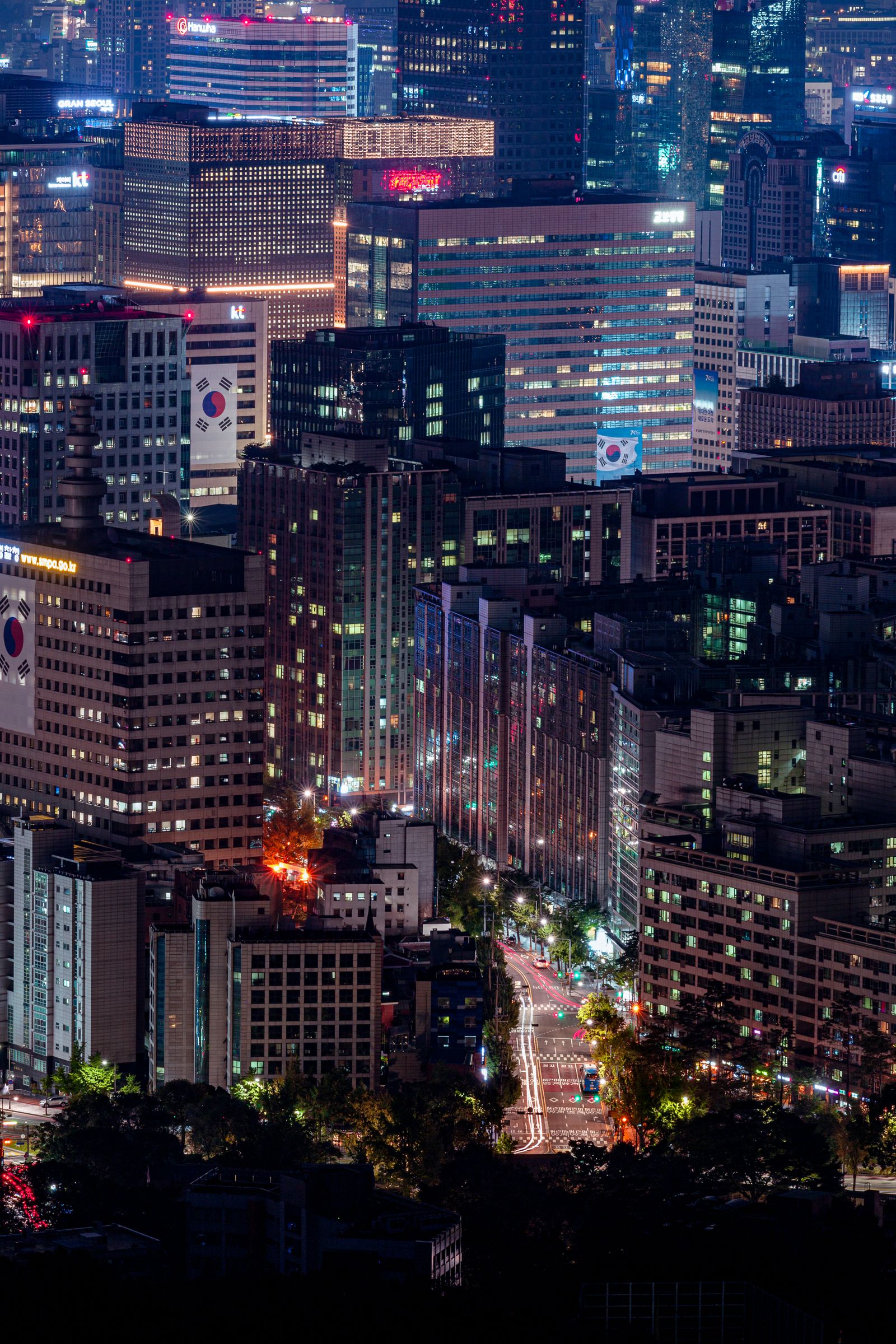 Gangnam, Seoul: Things to Do, Shopping & Where to Stay (2026) Illuminated skyscrapers in Seoul at night