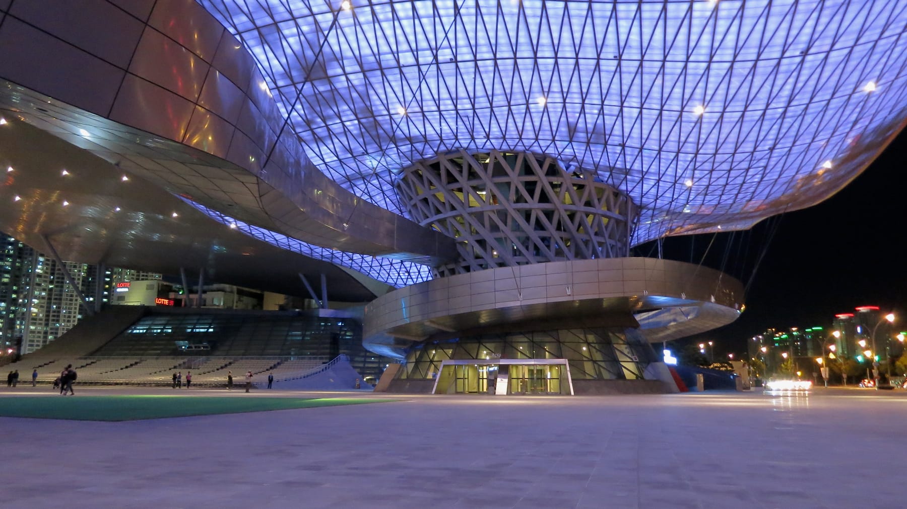 Busan Cinema Center in Haeundae-gu, the main venue for the Busan International Film Festival