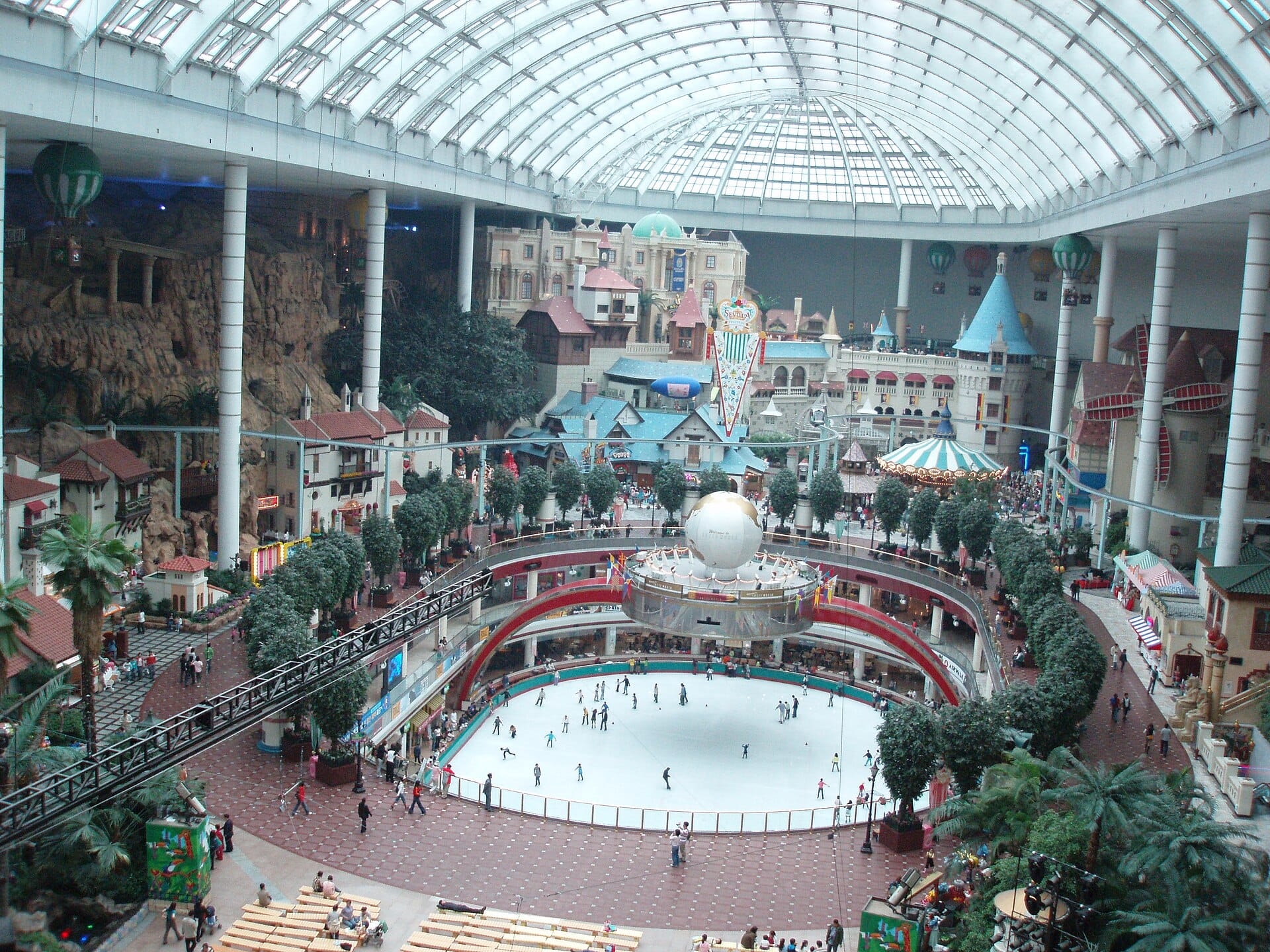 Lotte World theme park in Jamsil, Seoul, home of the new Kong x Godzilla: The Ride attraction