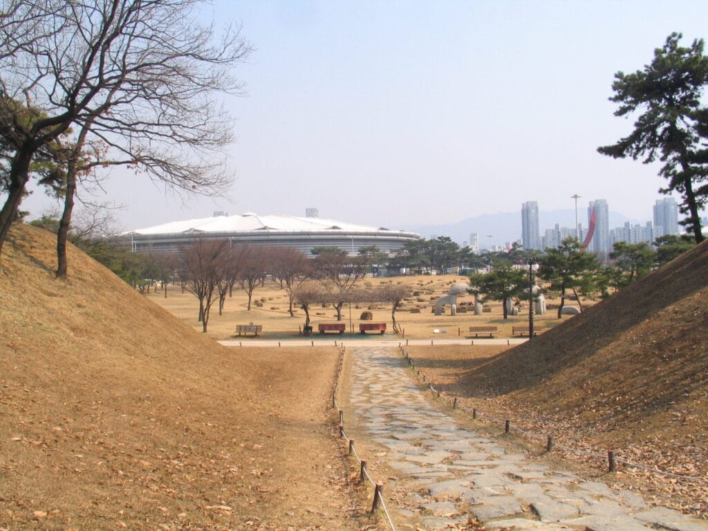 Seoul's Olympic Park in Songpa-gu, home to KSPO Dome where Silica Gel's Seoul shows take place