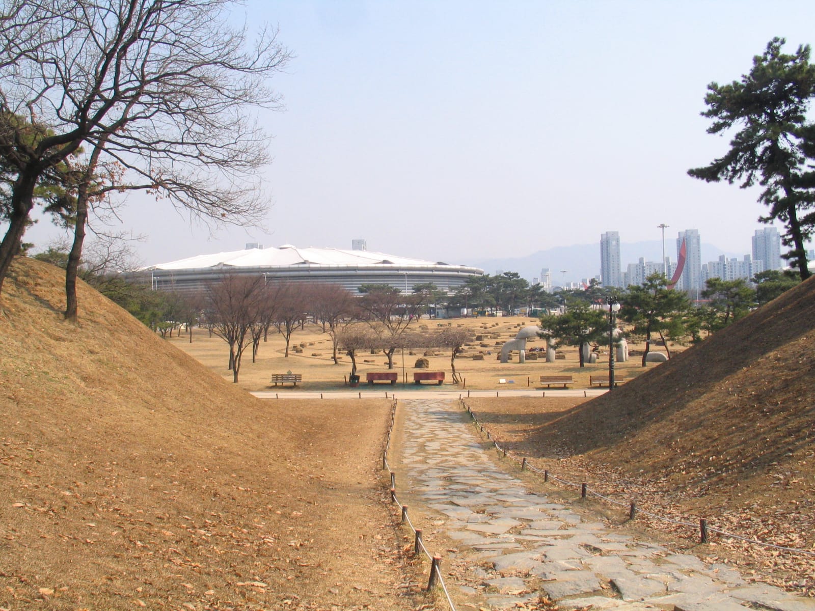 Seoul's Olympic Park in Songpa-gu, home to KSPO Dome where Silica Gel's Seoul shows take place