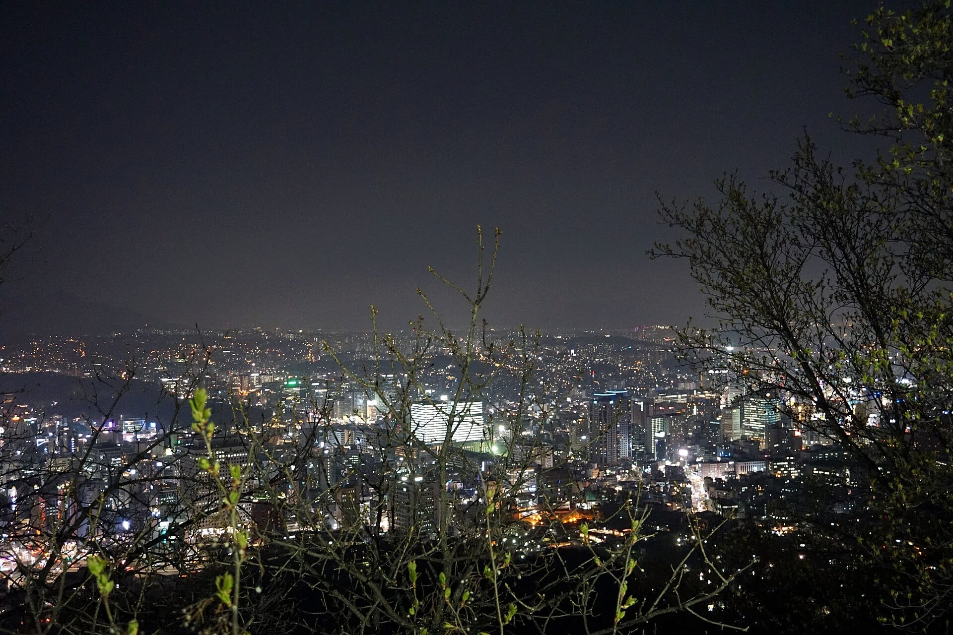 Seoul Neighborhoods Guide: Which Area Is Right for You? (2026) Seoul city skyline at night from Namsan, spread across the city's many neighborhoods