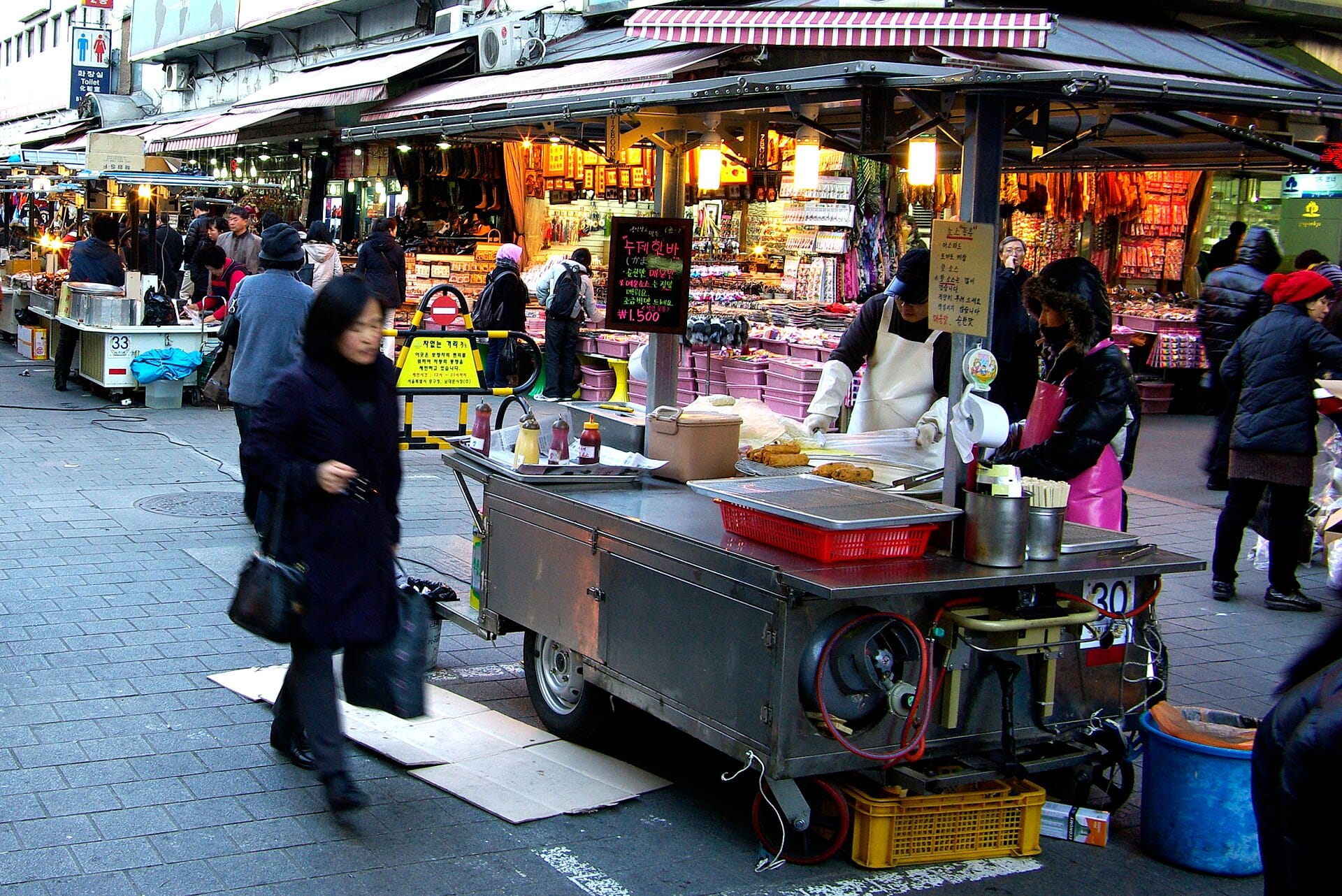 Seoul on a Budget: How to Visit Cheaply (2026) Street food stalls in Seoul