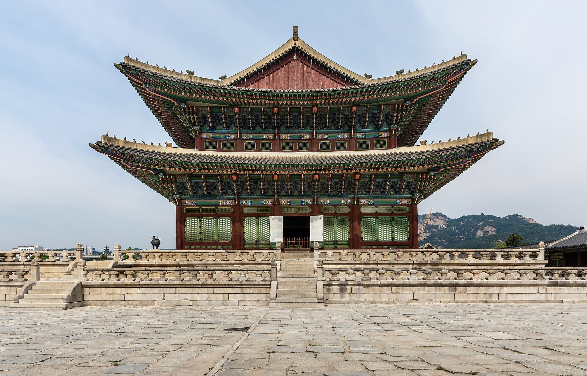 Geunjeongjeon throne hall at Gyeongbokgung Palace in Seoul