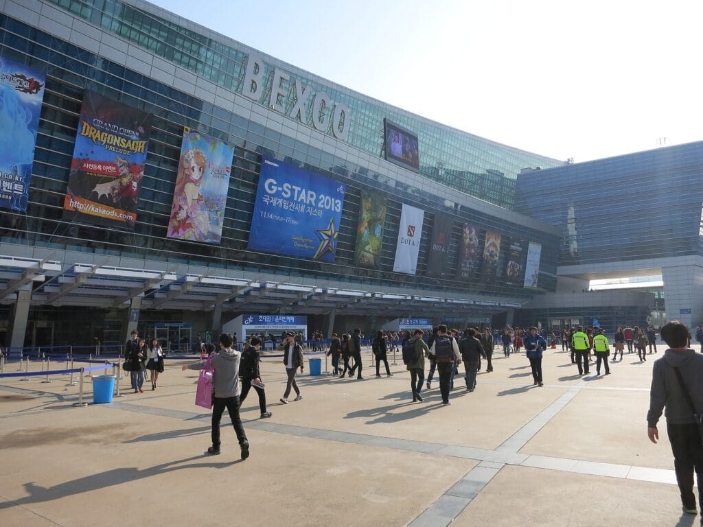 Busan Indie Connect Festival (BIC) 2026: Dates, Venue, How to Go BEXCO exhibition center in Busan, host venue for the Busan Indie Connect Festival