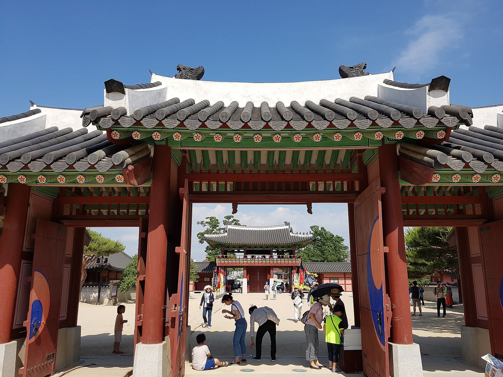 Suwon Hwaseong Fortress Day Trip from Seoul: Complete 2026 Guide The courtyard of Hwaseong Haenggung Palace, King Jeongjo's temporary palace in Suwon