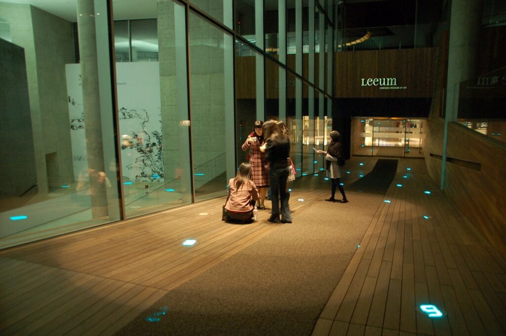 Exterior of Leeum Museum of Art in Hannam-dong, Seoul, where Koo Jeong-a's retrospective opens in September 2026